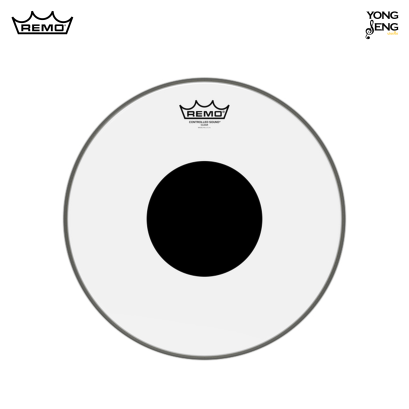 หนังกลอง Remo รุ่น Powerstroke 3 Clear (Black Dot)